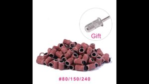 1000 шт 80  /120 /180 шлифовальные ленты для ногтей инструмент удаления гель лака аксессуар
