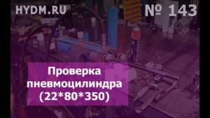 № 143  Проверка пневмоцилиндра 80.22.350