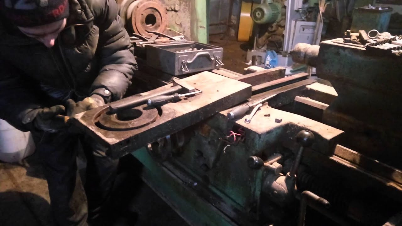16К20 токарный станок разборка