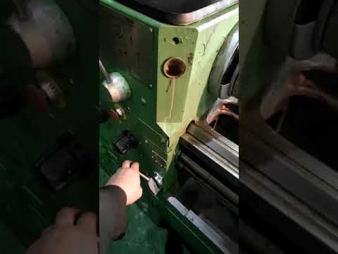 16д16а-01 Прецизионный Токарный Винторезный станок, РМЦ 750 мм. Видео в работе