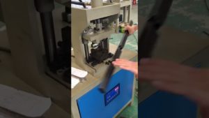 Пресс KMT для пробивки труб серия KPC-NC видео пробивки трубы квадратного сечения - ч. 2