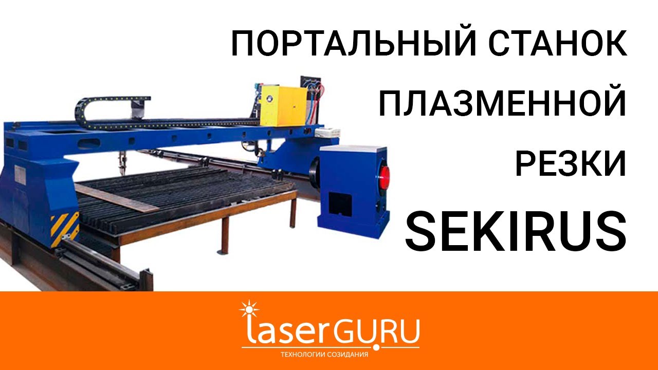 2-ух осевой портальный станок плазменной резки SEKIRUS P1714M-6030