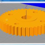 3D печать зубчатого колеса шестерни