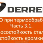 №57. КРИО при термообработке часть 3.1. Износостойкость стали и стойкость кромки.