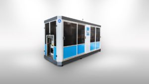А-4000-Ш автомат выдува ПЭТ банок в составе линии розлива мацони