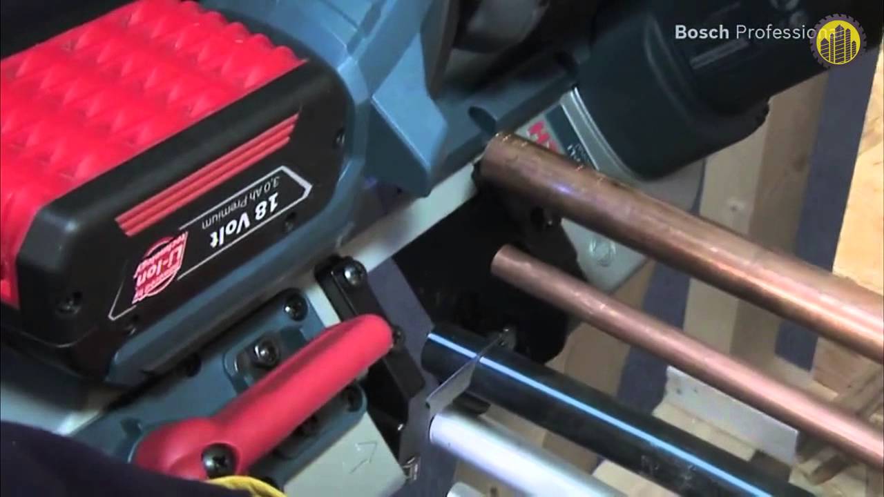 Аккумуляторная ленточная пила BOSCH GCB 18 V-LI Professional