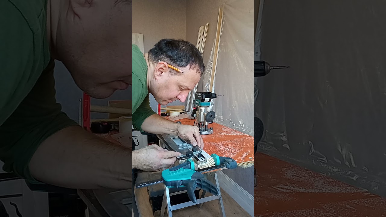 Аккумуляторный Фрезер Макита. фрезеровка петли в коробку