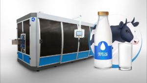 Автомат выдува ПЭТ бутылок под кисломолочную продукцию — А-8000-5