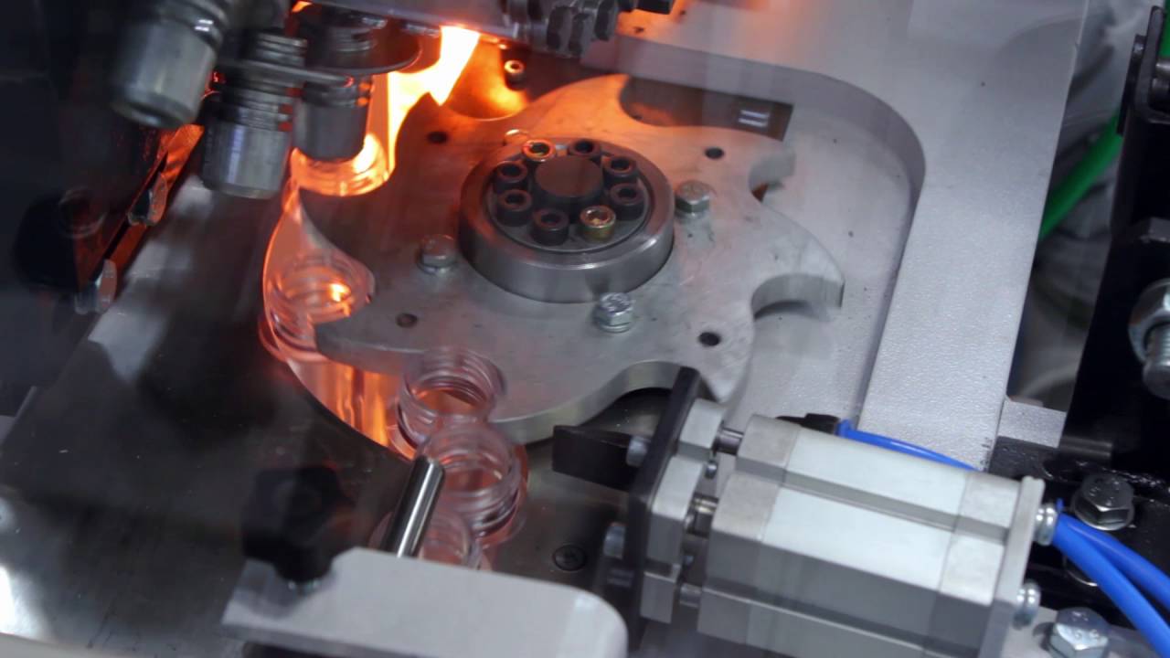 Автомат выдува ПЭТ тары — А-6000-4 / Automatic blow moulding of PET bottles And А-6000-4