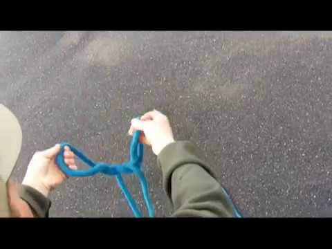Буксирная петля (Tugboat Bowline, Flying Bowline)