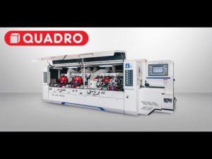 Четырехсторонний продольно фрезерный станок премиум класса QUADRO 623HS - видео работы станка