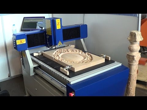 CNC 0609 фрезерный станок с ЧПУ 600х900х100мм