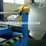 Cross cutting line Electromashstan, Guillotine, Линия поперечной резки, Гильотина.