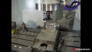 DMTG VDL1200 фрезерная обработка станком