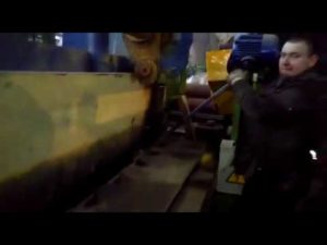 Дефектовка гильотины н3121 ч1