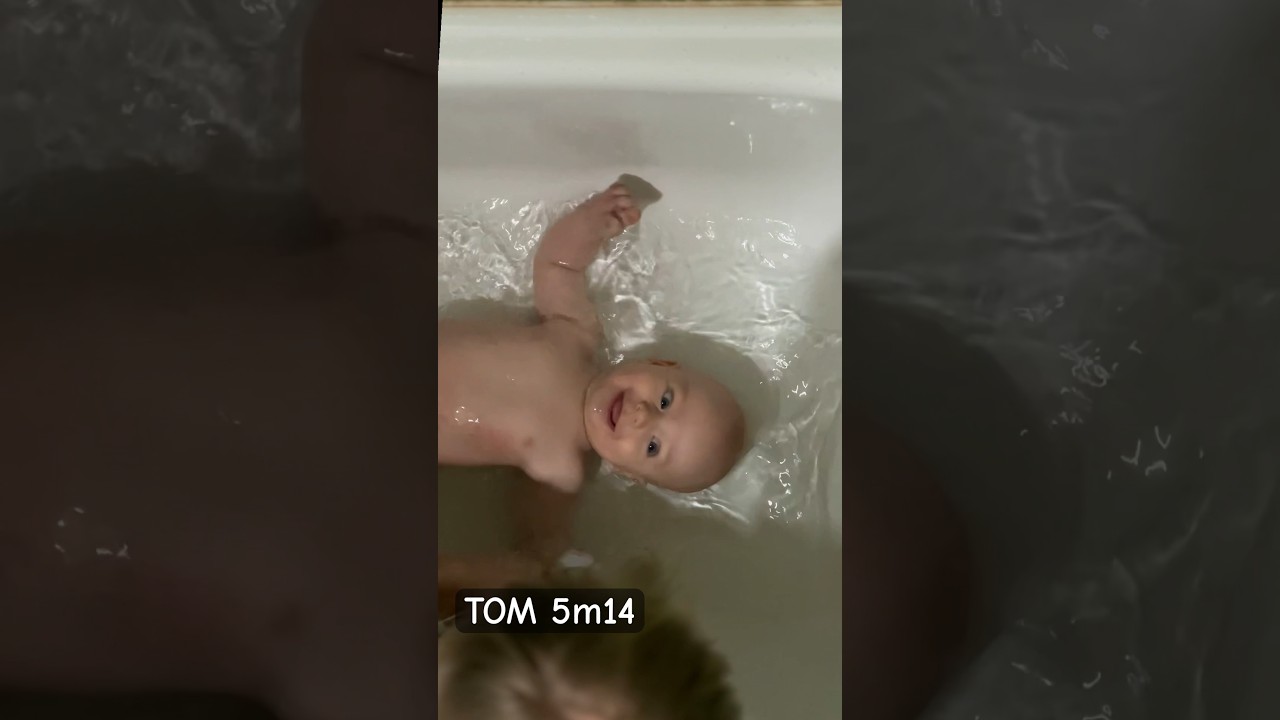 Дневник Тома - 22 выпуск «Чистюля»,  5м14 | Tom's Diary 22 #TomS #HappyTom #Tomdairy #baby5month