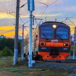 ЭД9М-0044 Электричка 6808 Качалино - Волгоград-1