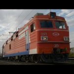 ЭП1-093 С пассажирским поездом 014Ж Саратов - Адлер
