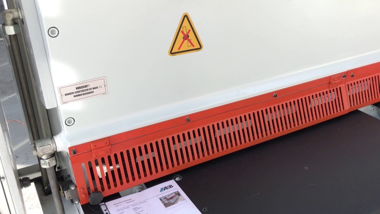 ERMAK HGS 2100-6 hydr. Tafelschere
