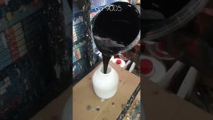 Эпоксидные эмали на зубофрезерный станок РАЛ 6021, 1018 и 9005. Отправка в г. Самара