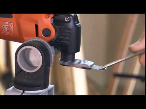 FEIN MultiMaster FMM 350Q. Заточка инструмента.