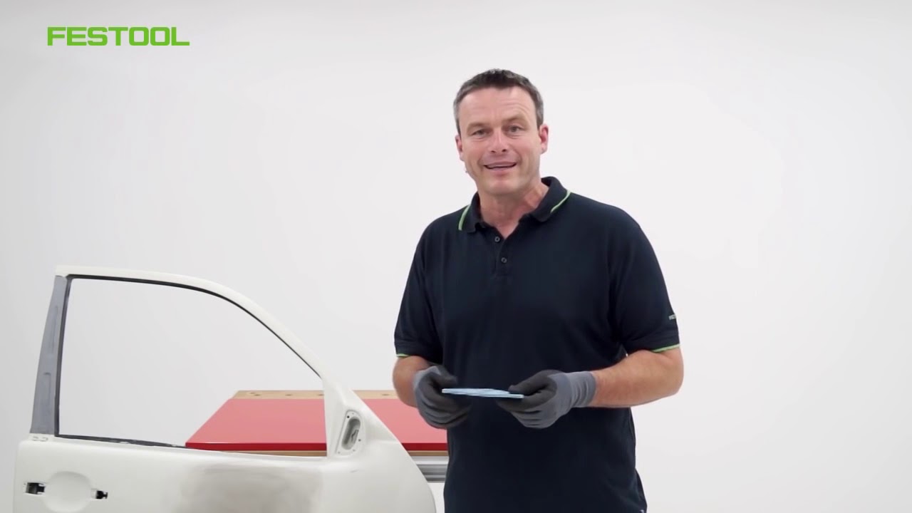 Festool TV. Выпуск 76 - Ручное шлифование. Тонкие шлифовальные губки