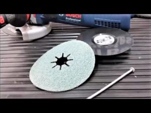 Фибровые шлифовальные круги Bosch для УШМ