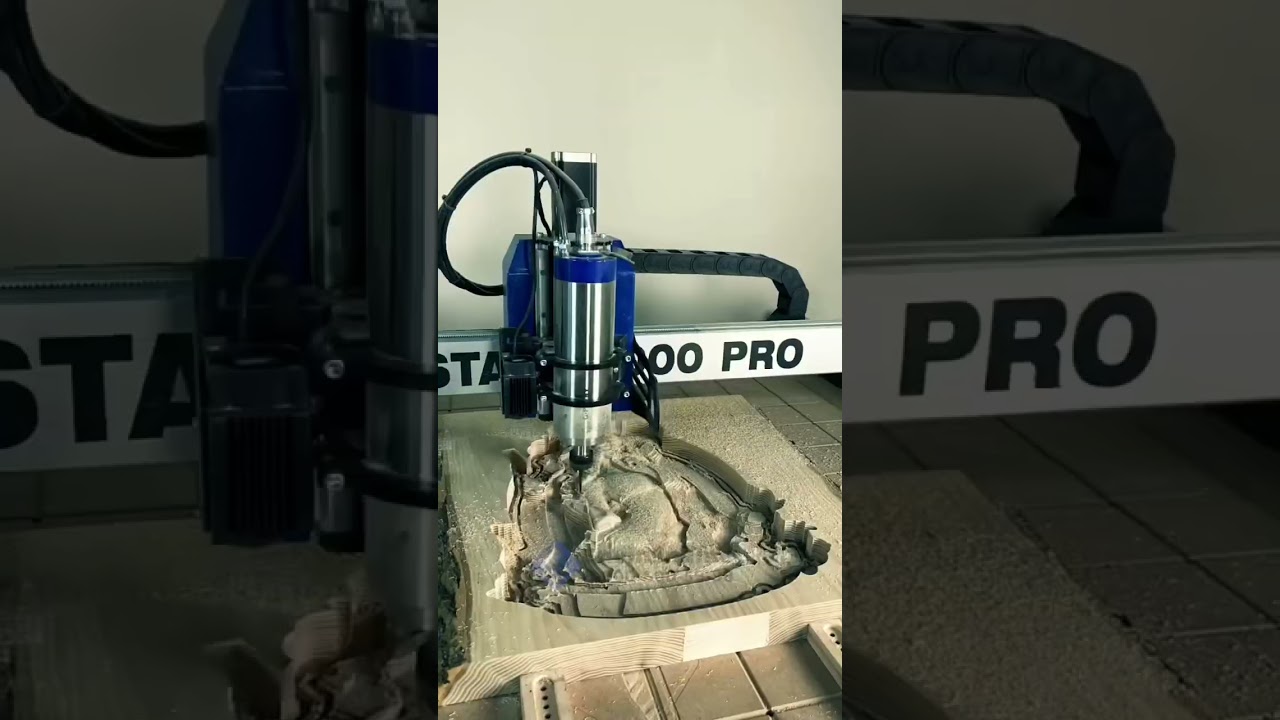 Фрезерный станок ЧПУ. 3D обработка #savinsname #станоксчпу #чпуподереву #чпу #cnc