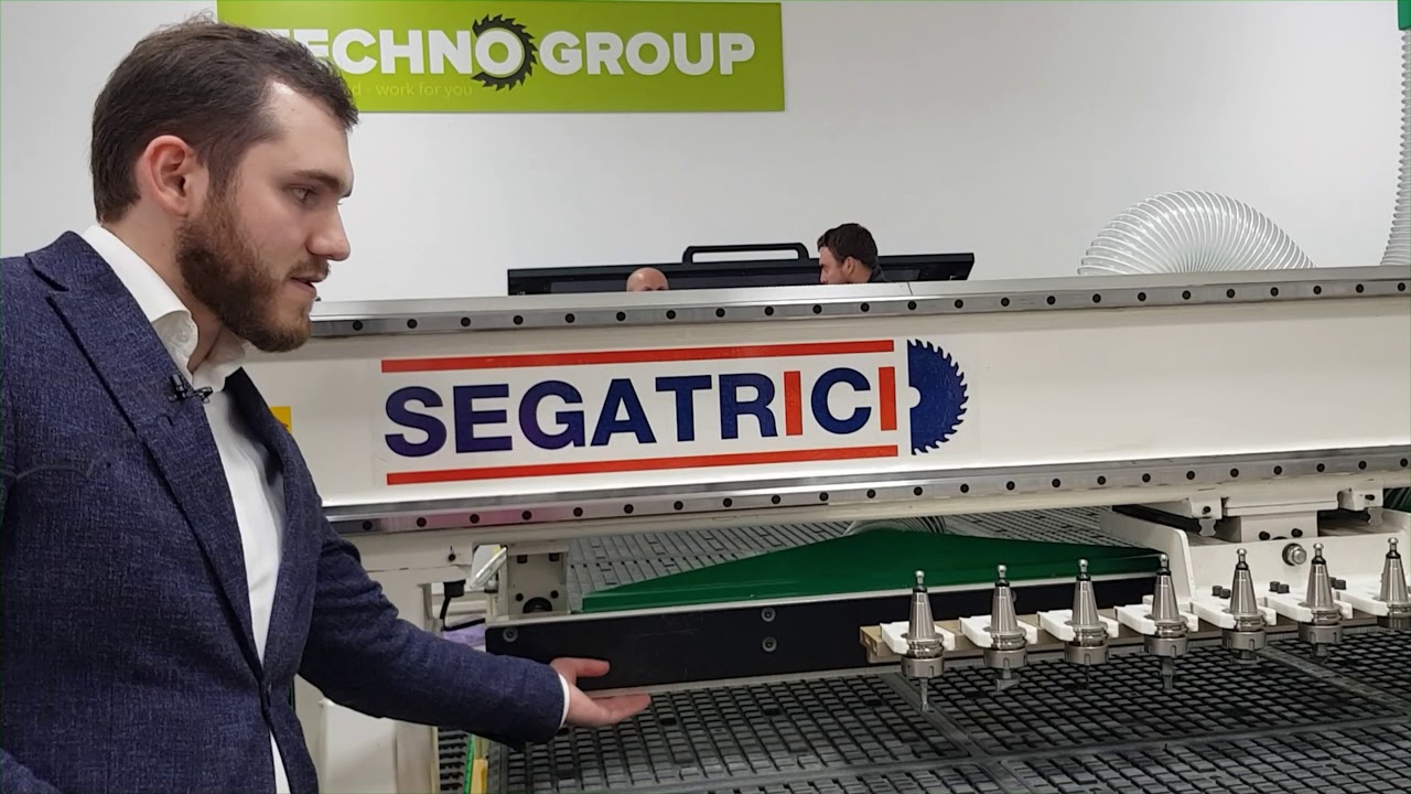 Фрезерный станок с ЧПУ SEGATRICI TG2030 ATC-S. Новинка на рынке ЧПУ станков.