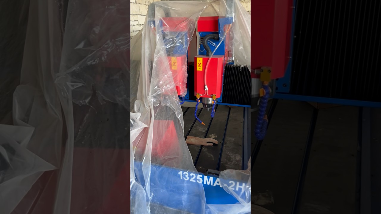 Фрезерный станок с чпу по камню Beaver 1325 двух шпиндельный. Пуско-наладка #cncmachine #cncrouter