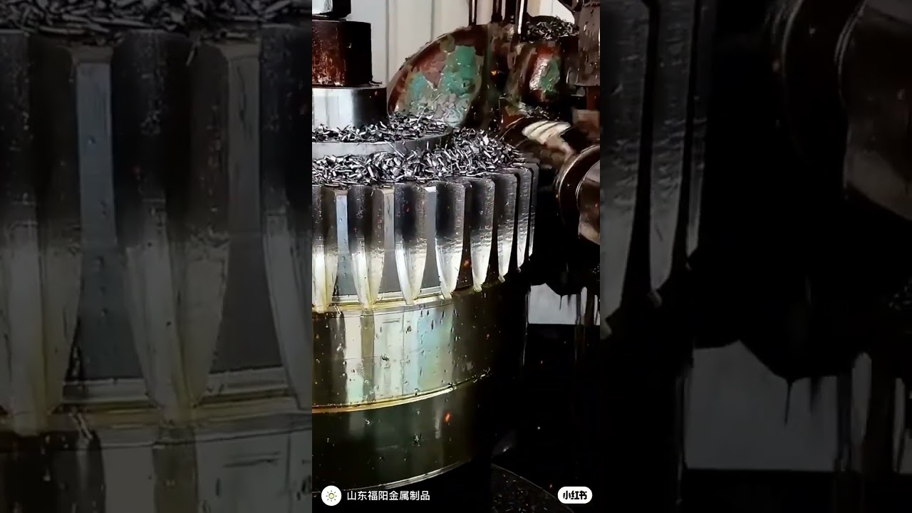Фрезеровка  Нарезка  зубов шестерни при помощи фрезы.