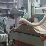 Фрезеровка S образного фасада на 4-х координатном чпу, уп делал в мастеркаме х5.
