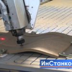 Фрезеровка фасада "волна" на станке ATS-2112.4D