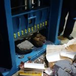 Гидравлическая гильотина ГГР-800 на литниках