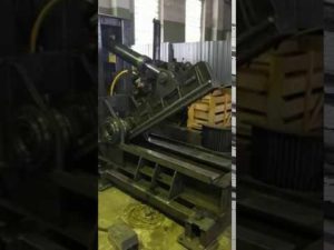 Гидравлические ножницы для резки шин. Первый запуск