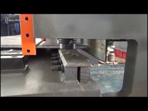 Гидравлические ножницы серии НГ Г, процесс резки толстолистового металла