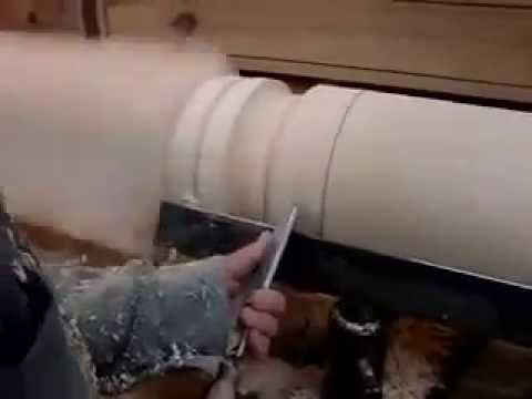 Гигантский деревообрабатывающий станок