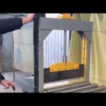 Гильотина 600х400 КМ-151.00.000.Устройство для резки каучука.Обзор оборудования