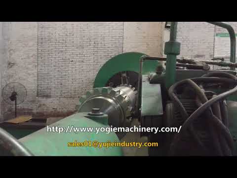 Hobbing of forged steel double gear shaft