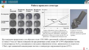 ИССЛЕДОВАНИЕ АБРАЗИВНОЙ СТОЙКОСТИ ОБРАЗЦОВ СТАЛИ ДЛЯ ЛОПАТОК ТУРБИН