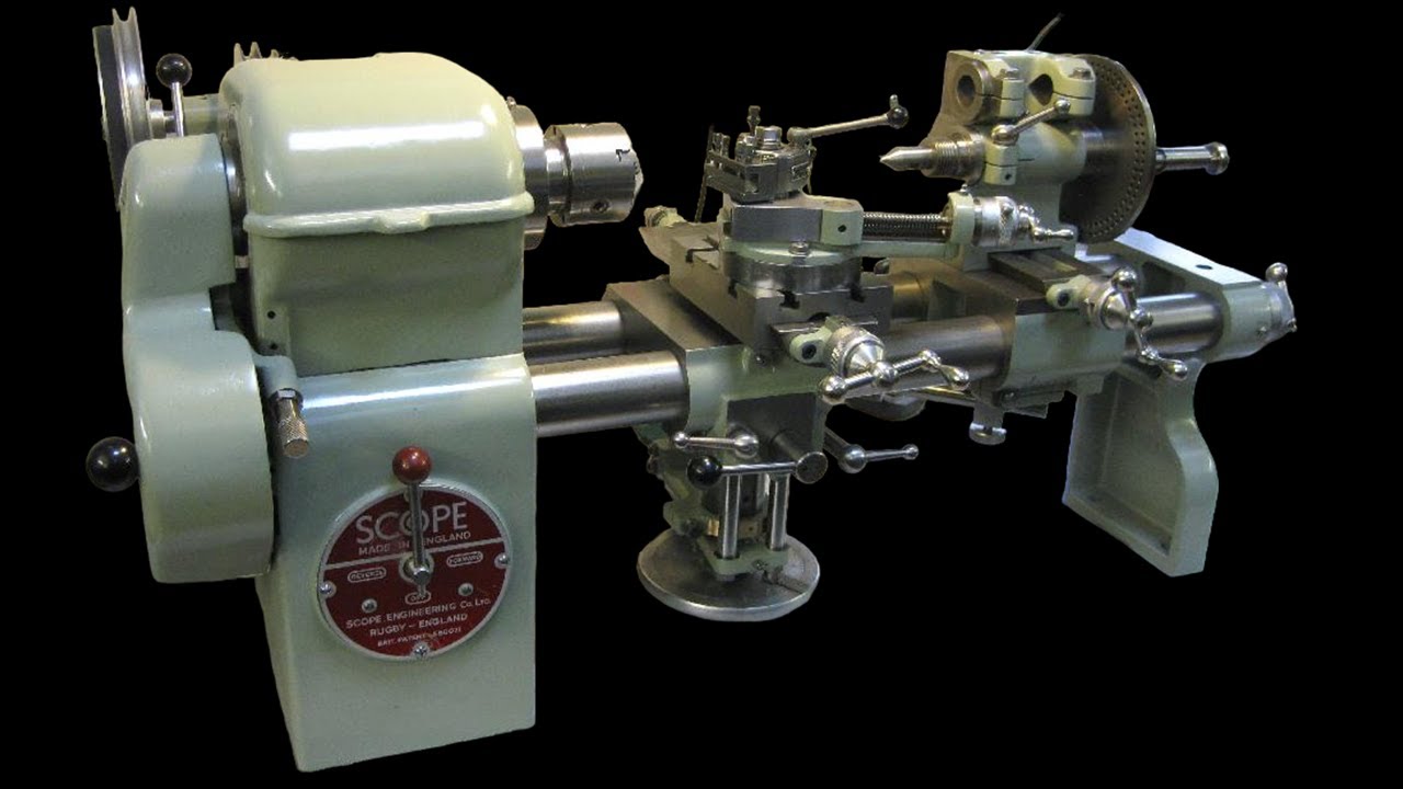 Интересный полу универсальный токарный станок // Interesting semi universal lathe