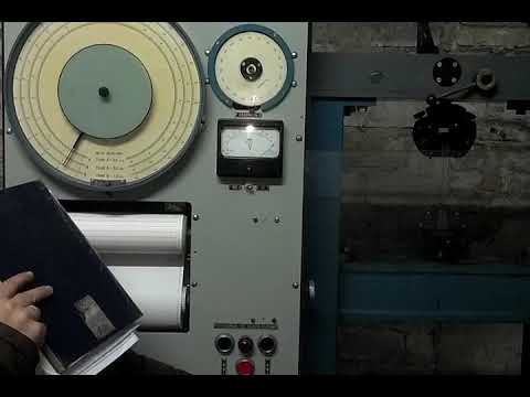 Испытание проволоки на временное сопротивление разрыву