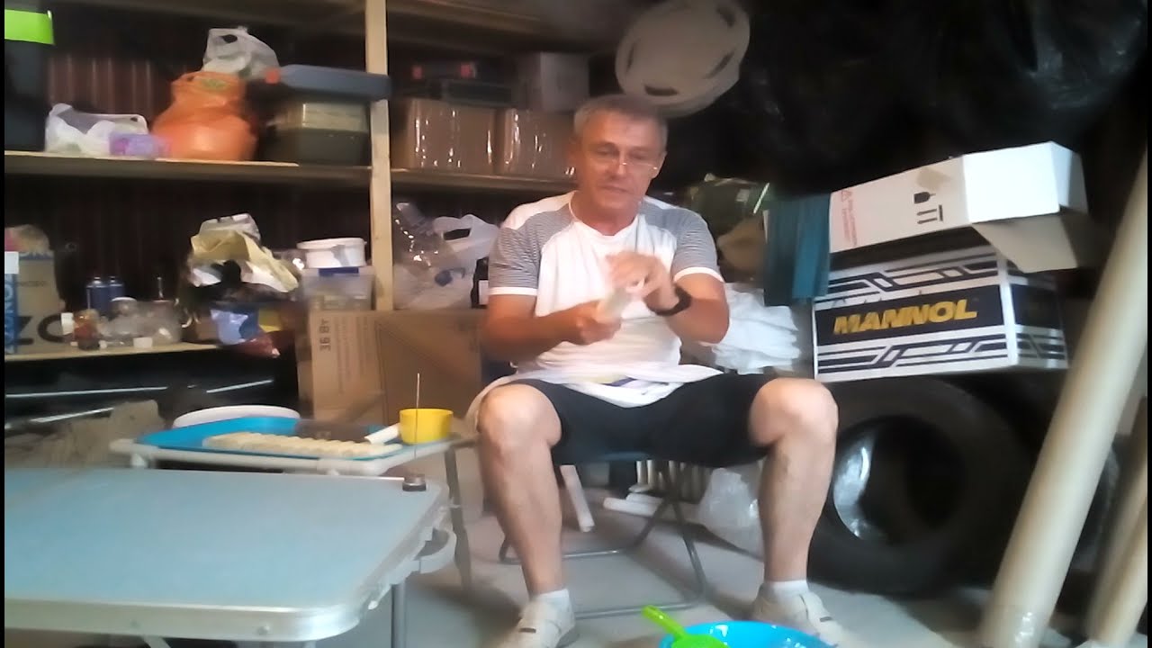 Изготовление технопланктона без пресса из сухой смеси