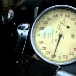 Измерения точности перемещения шпинделя фрезерного станка "Черный бобер".