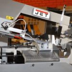 JET MBS-1012CNC Демонстрация работы ленточной пилы ЧПУ