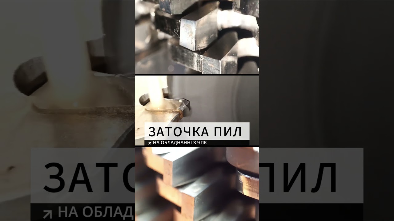 КАМІ - заточка пил на верстатах з ЧПУ  #заточка #деревообработка #заточкапил #заточування