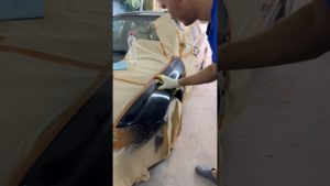Как НЕ НУЖНО красить. Покраска баллончиком #покраскаавто #авто #shorts