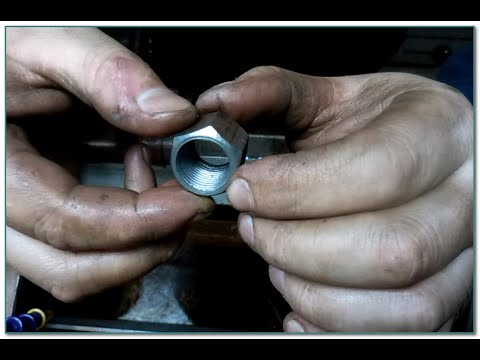 Как сделать,  КАК ТОЧИТЬ упорные гайки на токарном станке 1к62