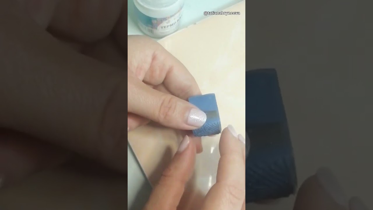 Как сделать бусины тубусы из полимерной глины