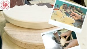 Как сделать/Высококачественная кромка на деревянной игрушке и способ фрезерования мелких деталей